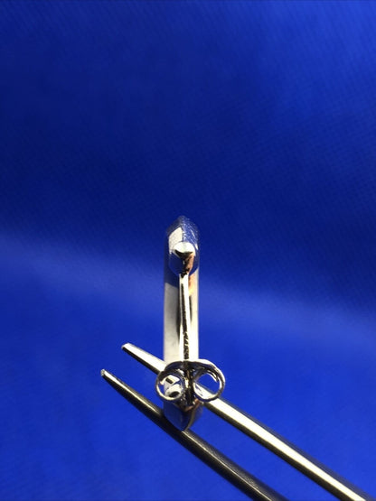 Designer 925 Sterling Silver Round Polished Small Hoop Earrings