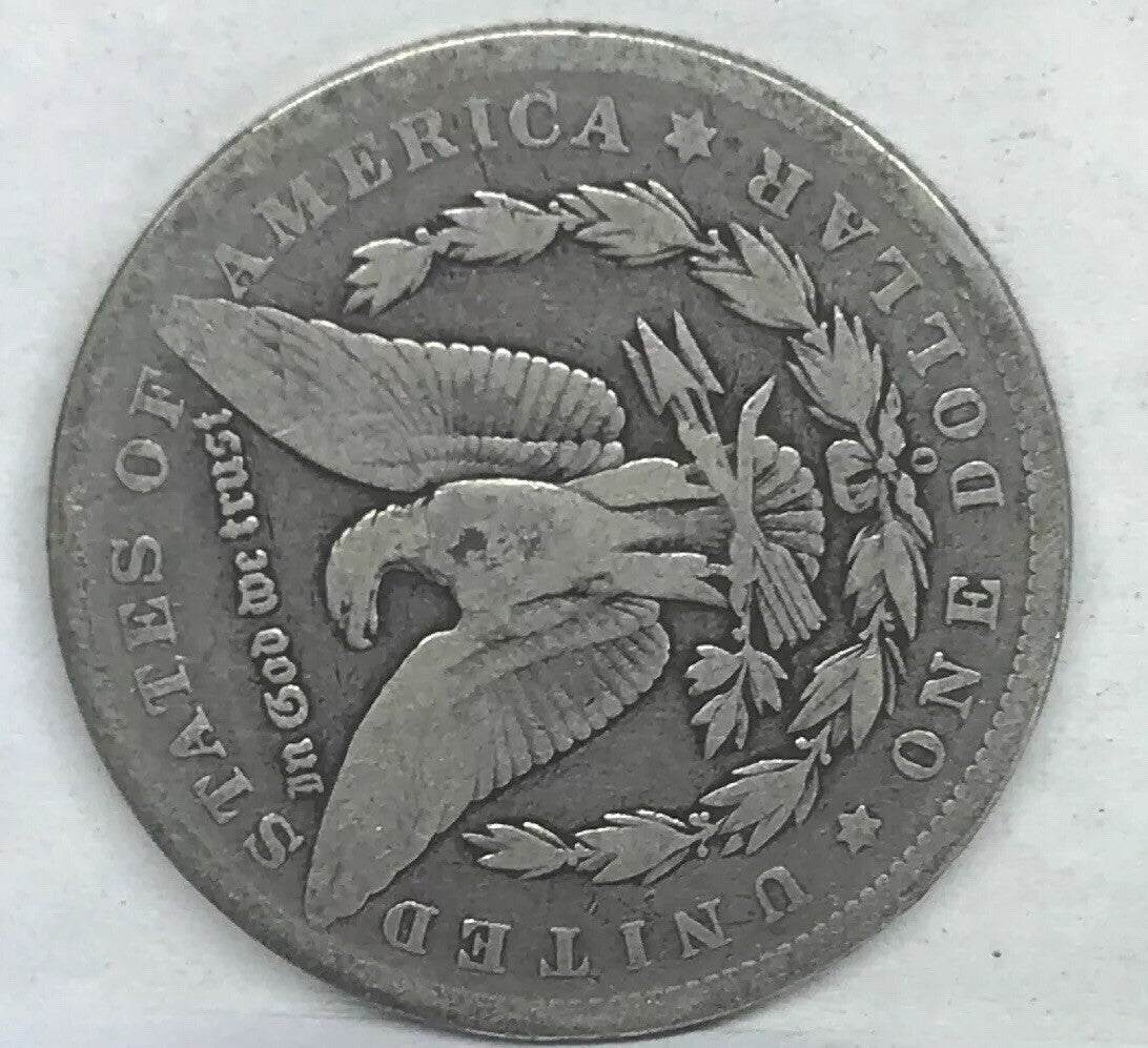 1886 O Morgan Silver Dollar Better Semi Key Date New Orleans Mint Coin #1