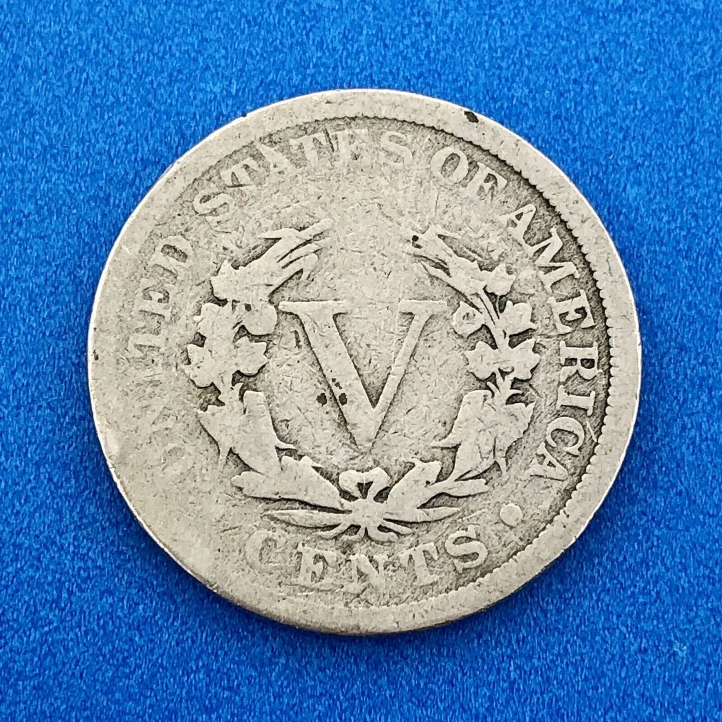 1892 95 96 98 Liberty Head Nickel Five Cents 5c Better Mixed Date Four Coin Lot