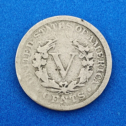 1892 95 96 98 Liberty Head Nickel Five Cents 5c Better Mixed Date Four Coin Lot