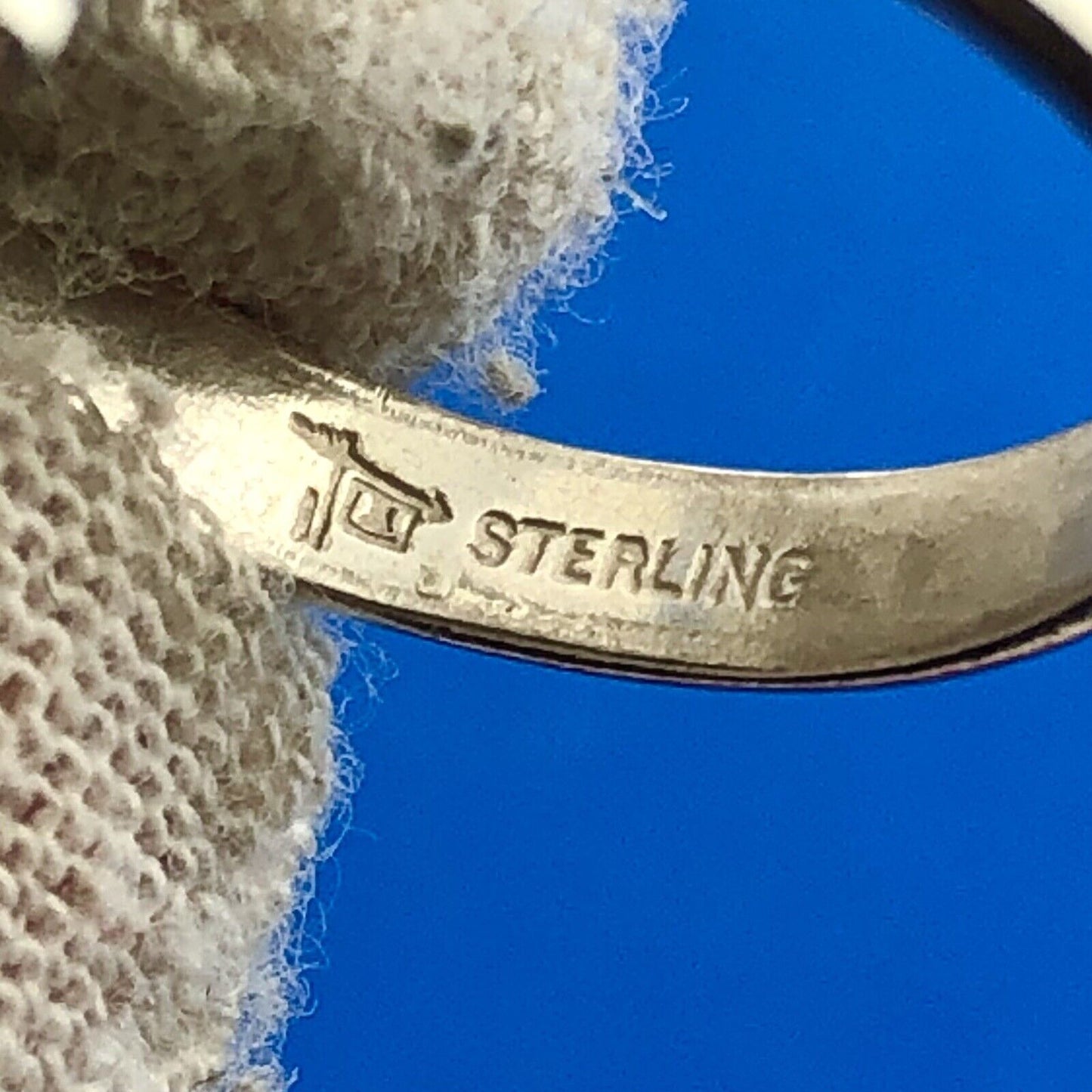 Vintage Bell Trading Post Native American 925 Sterling Silver Red Carnelian Ring