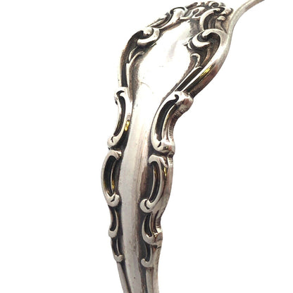 Vintage Reed & Barton 925 Sterling Silver Spoon Handle Open Cuff Bracelet