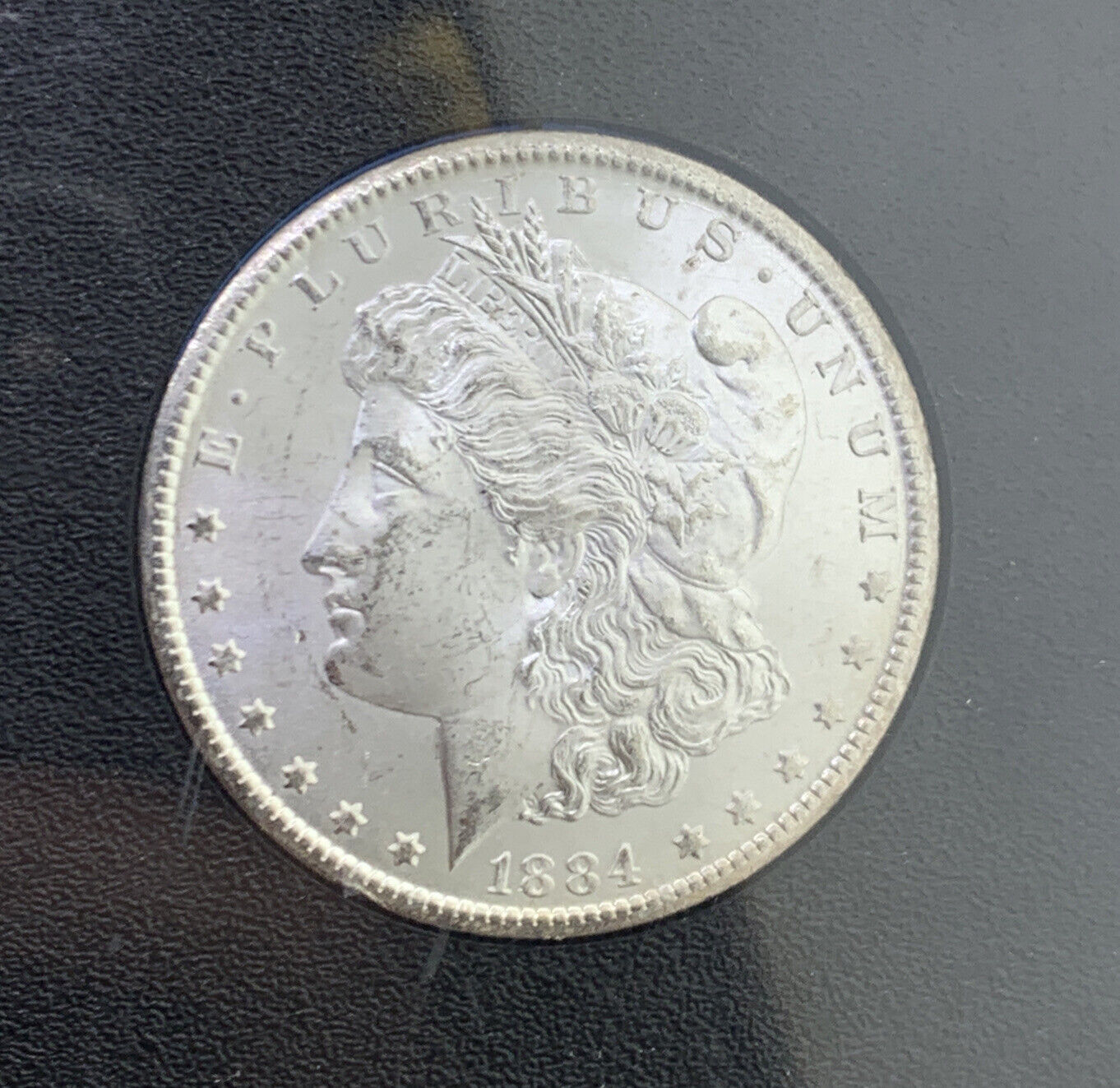 1884 CC Silver Morgan Dollar Better Key Scarce Carson City Coin GSA NGC MS64
