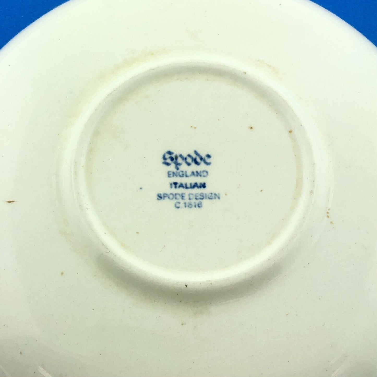 Spode England Woodland Black White Landscape Design Demitasse Cup W/Saucer 2 Pcs