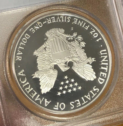1986-2005 $1 American Silver Eagle 1 oz PF PR69 DCAM UCAM PCGS 20 Coin Set