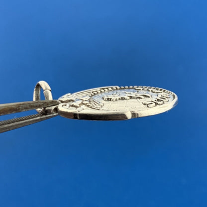 Vintage Designer 925 Sterling Silver Scotland Souvenir Bracelet Dangle Charm