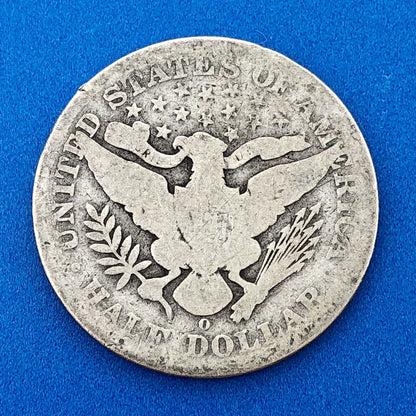 1900 O Barber Silver Half Dollar Better Rare Key New Orleans Mint Coin