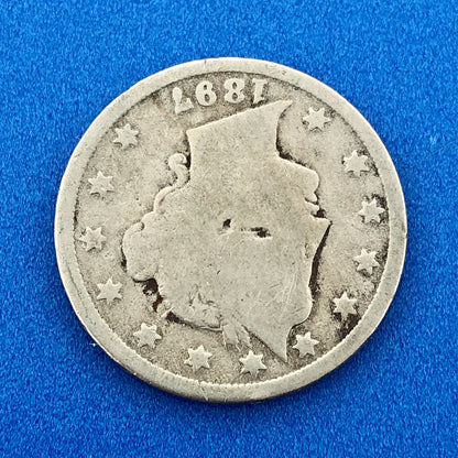1897 1898 1899 P Liberty Head Nickel Five Cents 5c Rare Philadelphia 3 Coin Lot