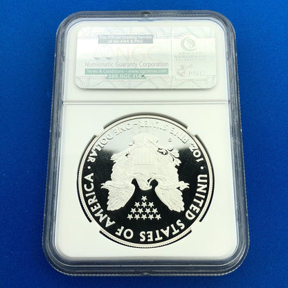 2012 S Proof Silver Eagle 999 Fine Silver NGC PF70 Ultra Cameo Set Early Release