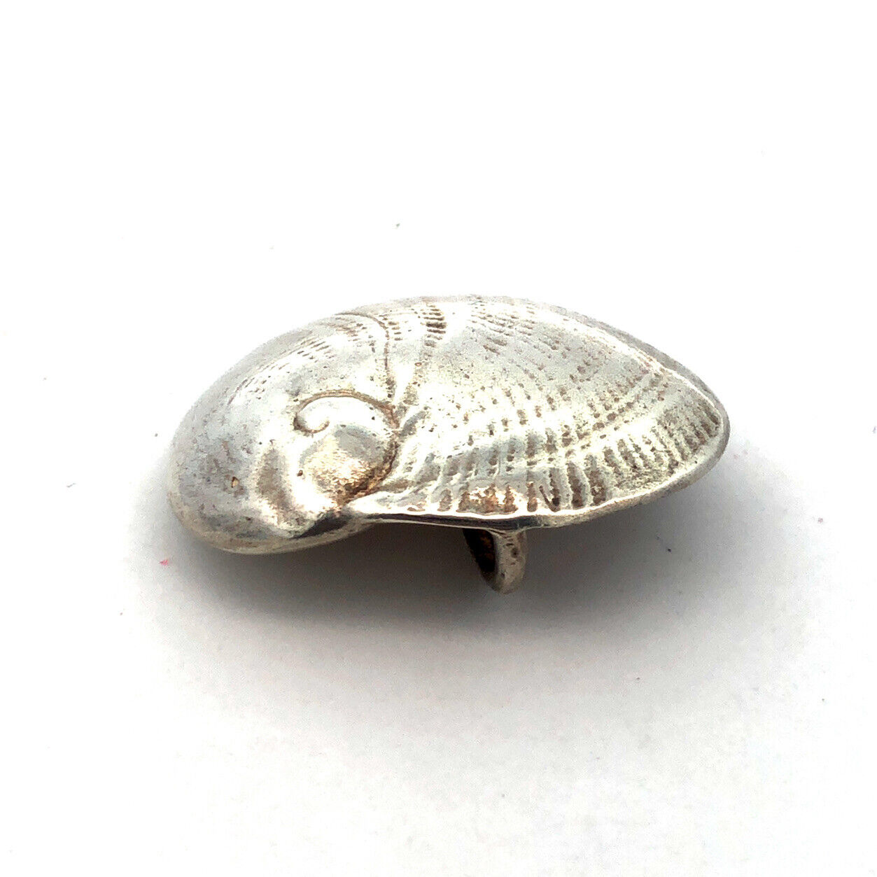 Designer Mignon Faget 925 Sterling Silver Sea Collection Snail Shell Pendant