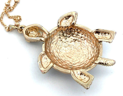 Lot Of Three Gold Tone Bronze Tone Fashion Estate Costume Necklaces