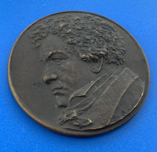 Furst Signed Ludwig Van Beethoven 1770-1827 Commemorative Bronze Medal