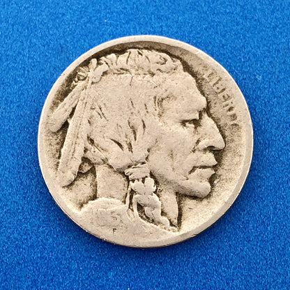 1913 P Indian Head Buffalo Nickel 5c 1st Year Key Rare Philadelphia Two Coin Lot