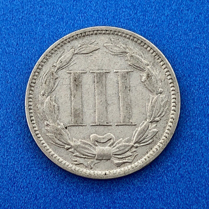1870 P Nickel Three Cent Piece 3c Better Key Rare Scarce Philadelphia Coin