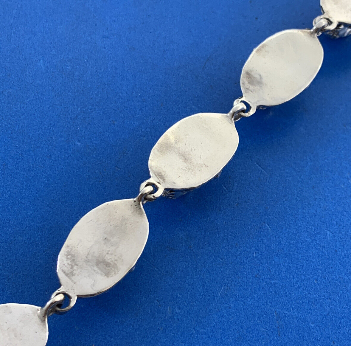 Vintage 925 Sterling Silver Rabbit In A Basket Peter Cottontail Toggle Bracelet