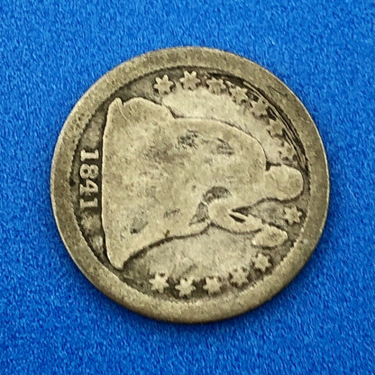 1841 O Seated Liberty Silver Dime 10c Better Key Rare Scarce New Orleans Coin