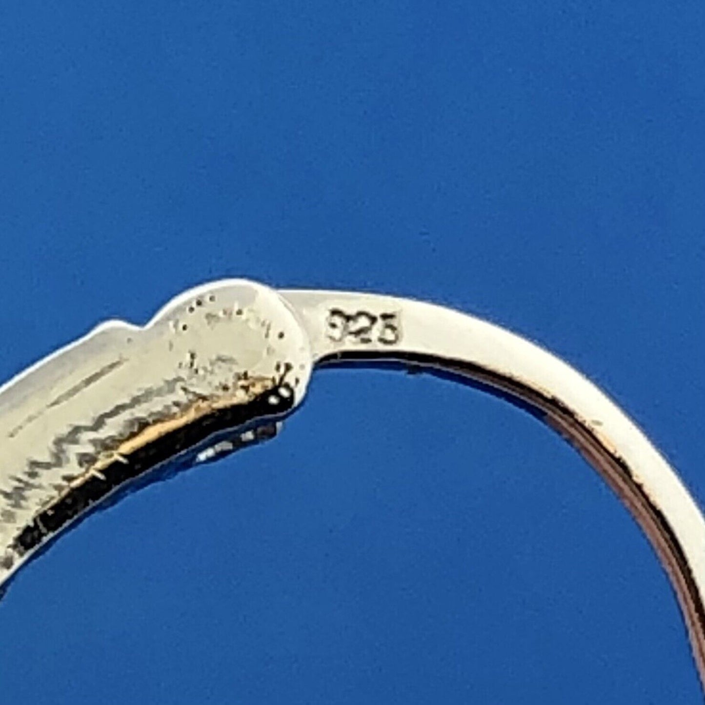 Designer MD 925 Sterling Silver Opal Diamond October Petite Hoop Earrings