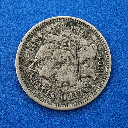 1881 P Nickel Three Cent Piece 3c Better Key Rare Scarce Philadelphia Coin