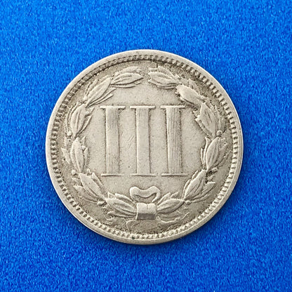 1873 P Nickel Three Cent Piece 3c Better Key Rare Scarce Philadelphia Coin