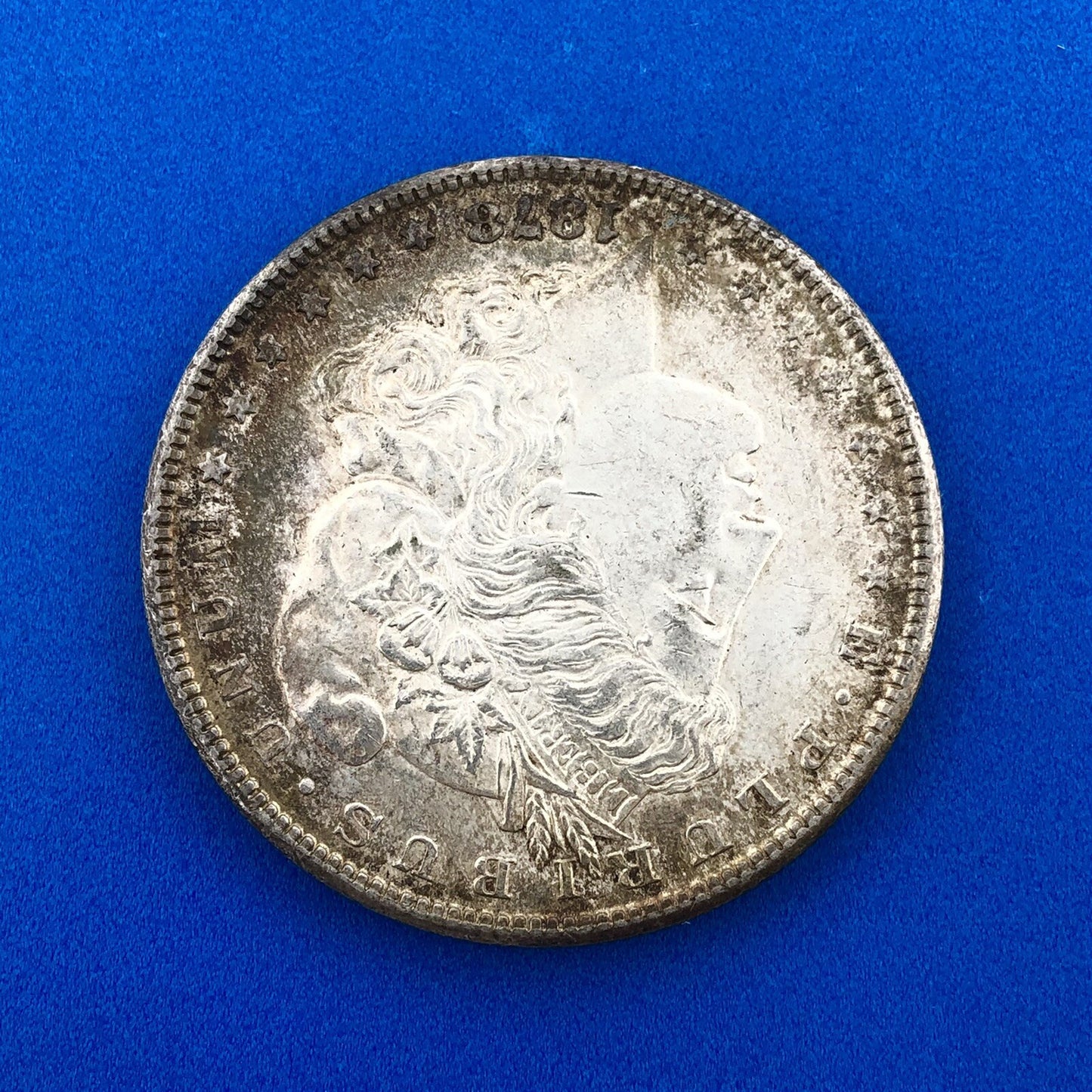 1878 S Morgan Silver Dollar $1 Better Semi Key San Francisco Mint Coin AU