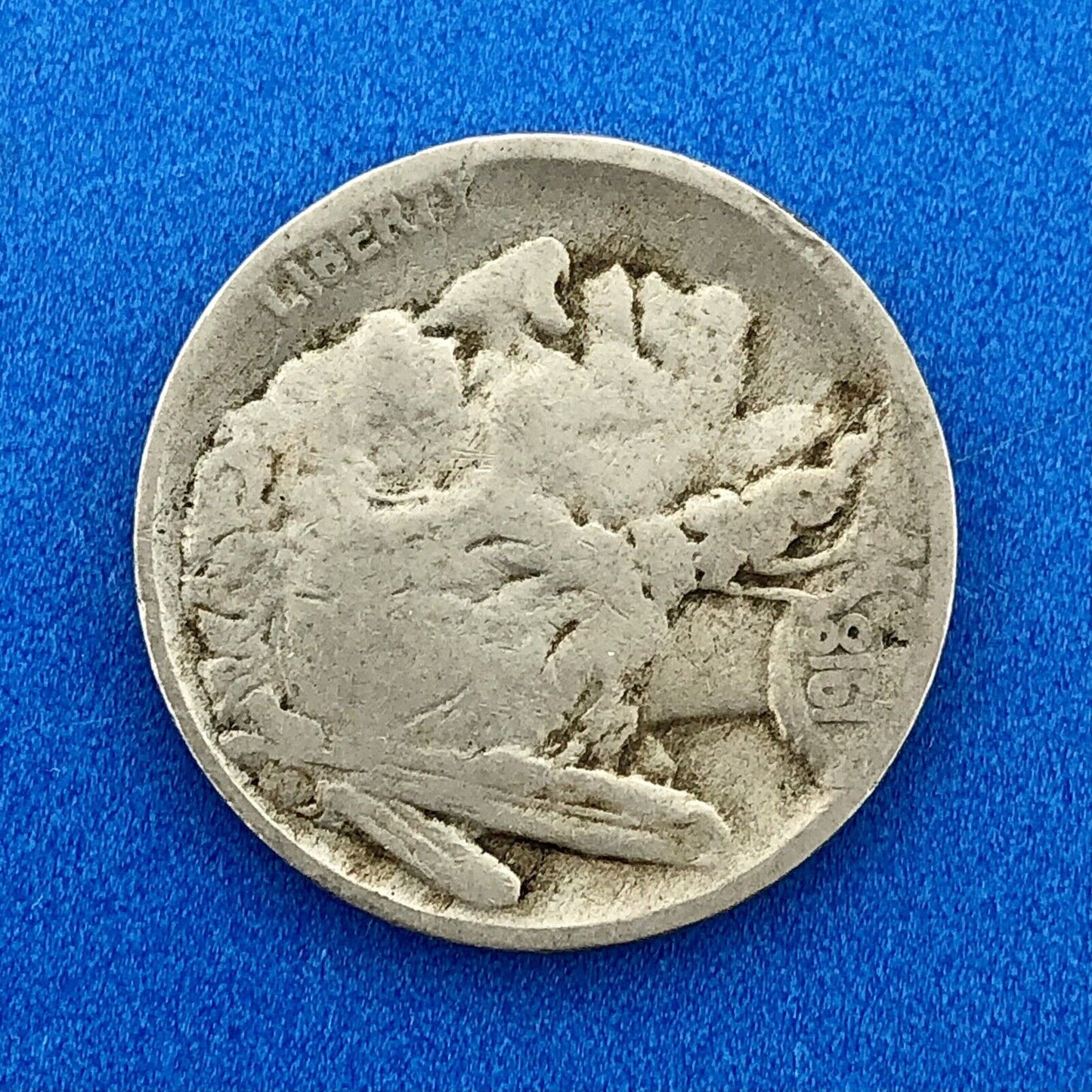 1918 S Indian Head Buffalo Nickel Better Key Scarce San Francisco Mint Coin