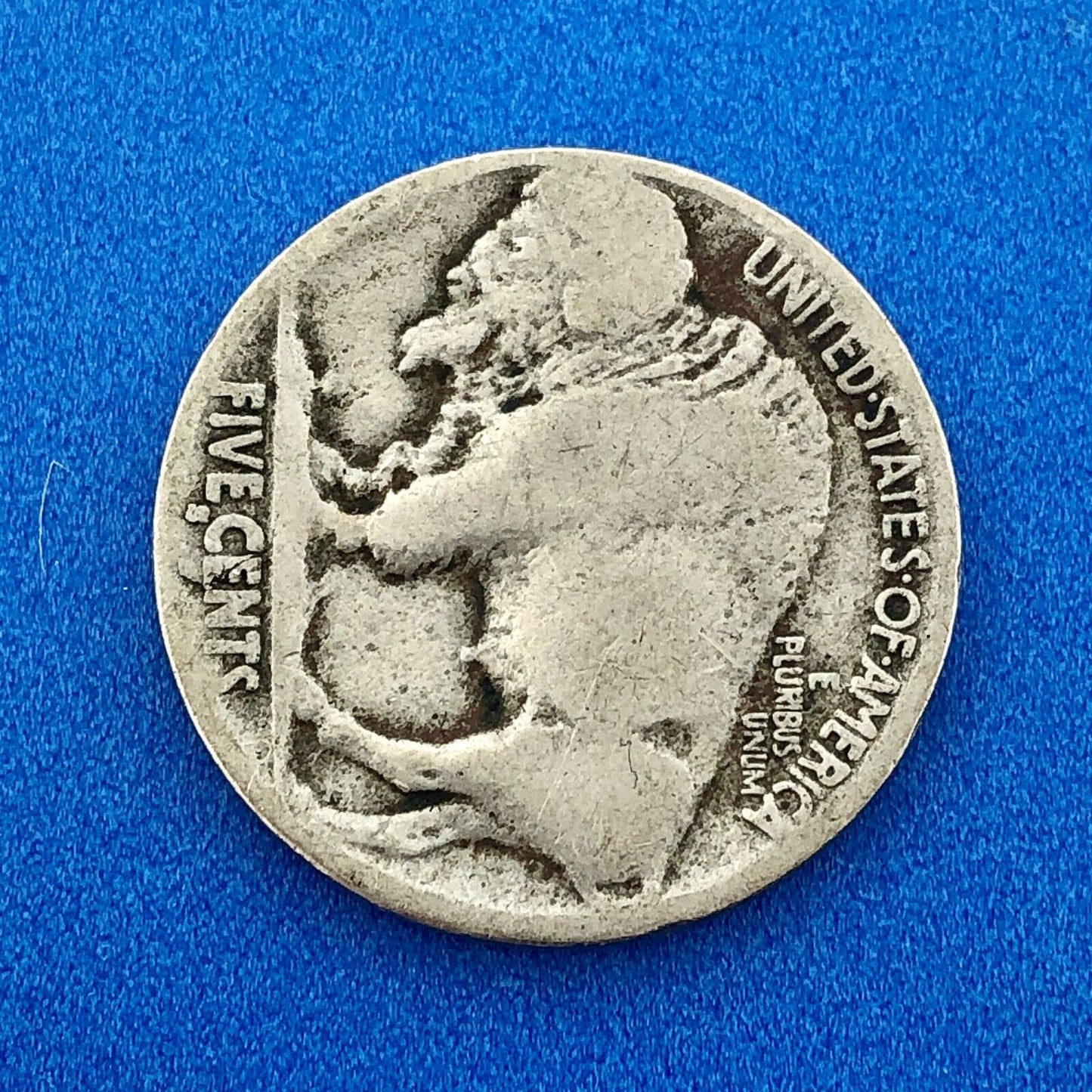 1915 S Indian Head Buffalo Nickel Better Key Scarce San Francisco Mint Coin