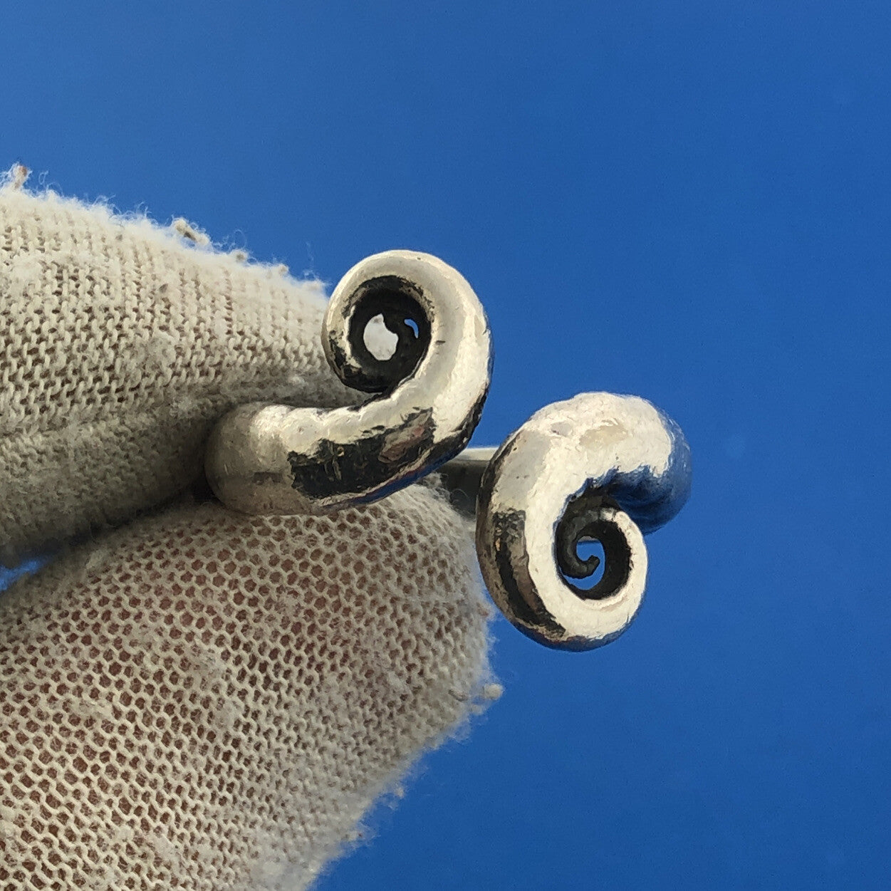 Mignon Faget 925 Sterling Silver Sea Collection Spiral Shell Ring