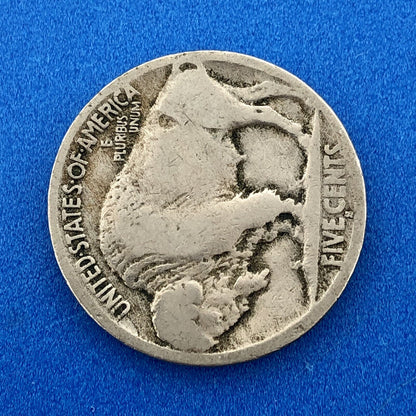 1918 S Indian Head Buffalo Nickel Better Key Scarce San Francisco Mint Coin