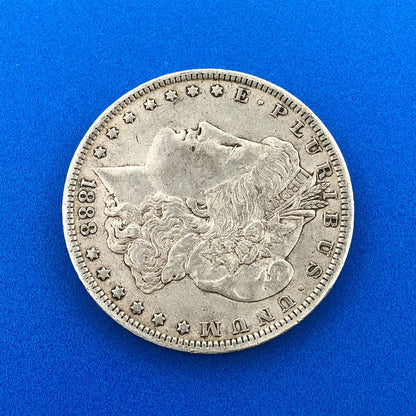 1888 O Morgan Silver Dollar $1 Better Rare Key New Orleans Mint Coin XF