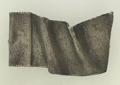 Mignon Faget Sterling Silver 925 Retired Twisted Ribbon Belt Buckle