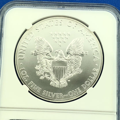 2013 W Silver Eagle 999 Fine Silver NGC MS 70 West Point Label Early Release
