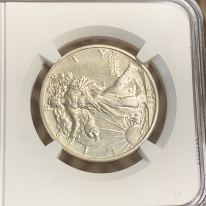1939 P Proof Silver Walking Liberty Half Dollar High Grade Philadelphia NGC PF66