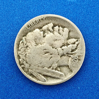 1926 S Indian Head Buffalo Nickel Better Key Scarce San Francisco Mint Coin