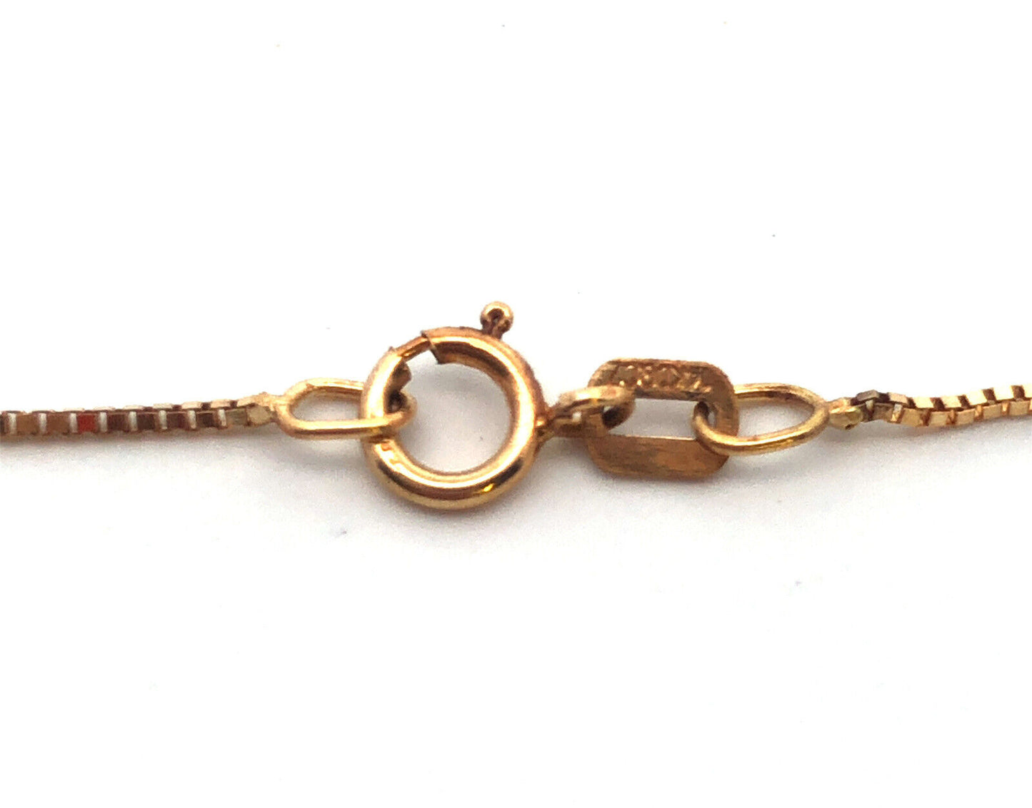 Designer 14K Yellow Gold Diamonique Solitaire Cubic Zirconia Pendant Necklace
