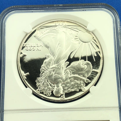 1988 S Proof Silver Eagle 999 Fine Silver NGC PF70 Ultra Cameo A Perfect Coin!