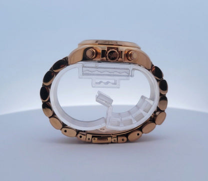Michael Kors Bradshaw Rose Gold-Toned Stainless Steel Women's Chronograph Watch