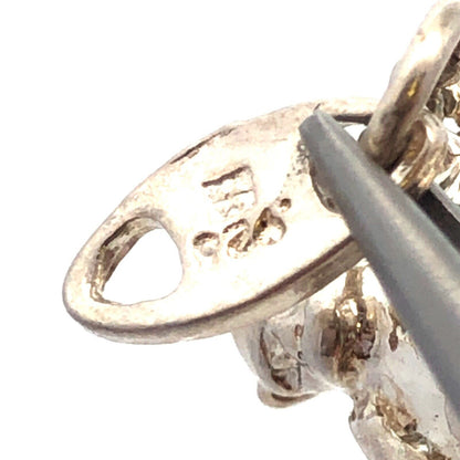 Designer 925 Sterling Silver Noah's Ark Animals Panel Bracelet