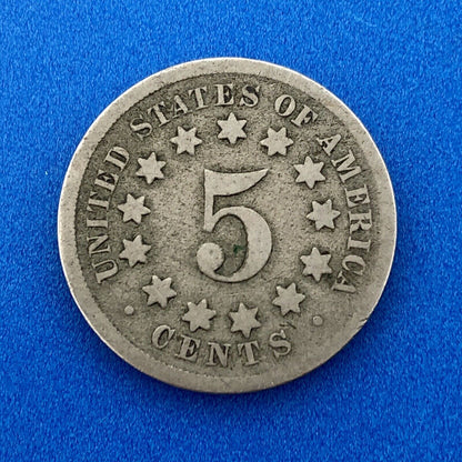 1870 P Shield Nickel Variety 2 Four Coin Mixed Date Better Philadelphia Lot