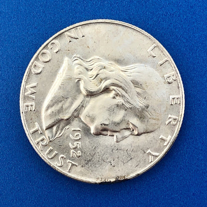 1952 D Franklin Silver Half Dollar Better Key Rare Denver Mint Coin