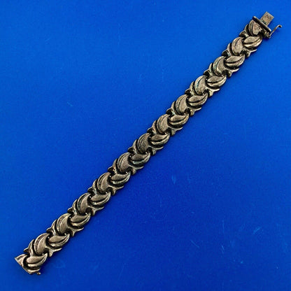 Atasay Kuyumculuk AK Turkey Sterling Silver 925 Florentine Polished Bracelet