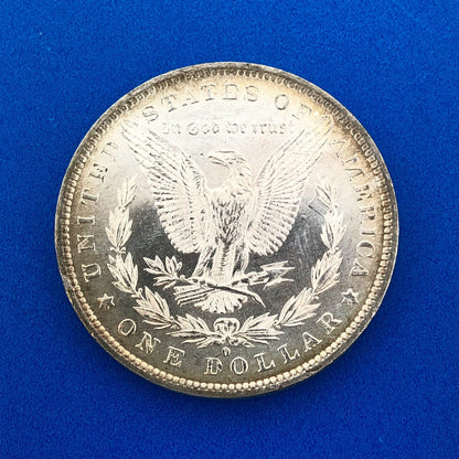 1883 O Morgan Silver Dollar $1 Better Rare Key New Orleans Mint Coin BU Toning