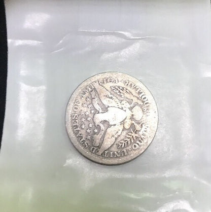 1897 O Barber Silver Quarter 25c $.25 Better Key New Orleans Rare Scarce