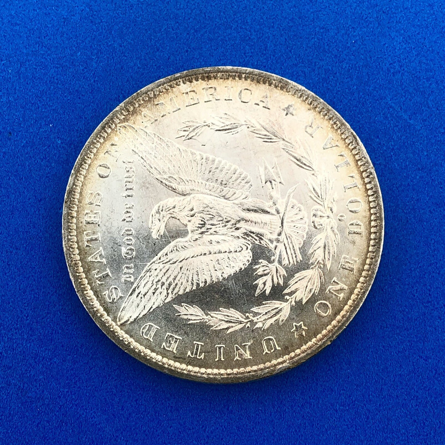 1883 O Morgan Silver Dollar $1 Better Rare Key New Orleans Mint Coin BU Toning