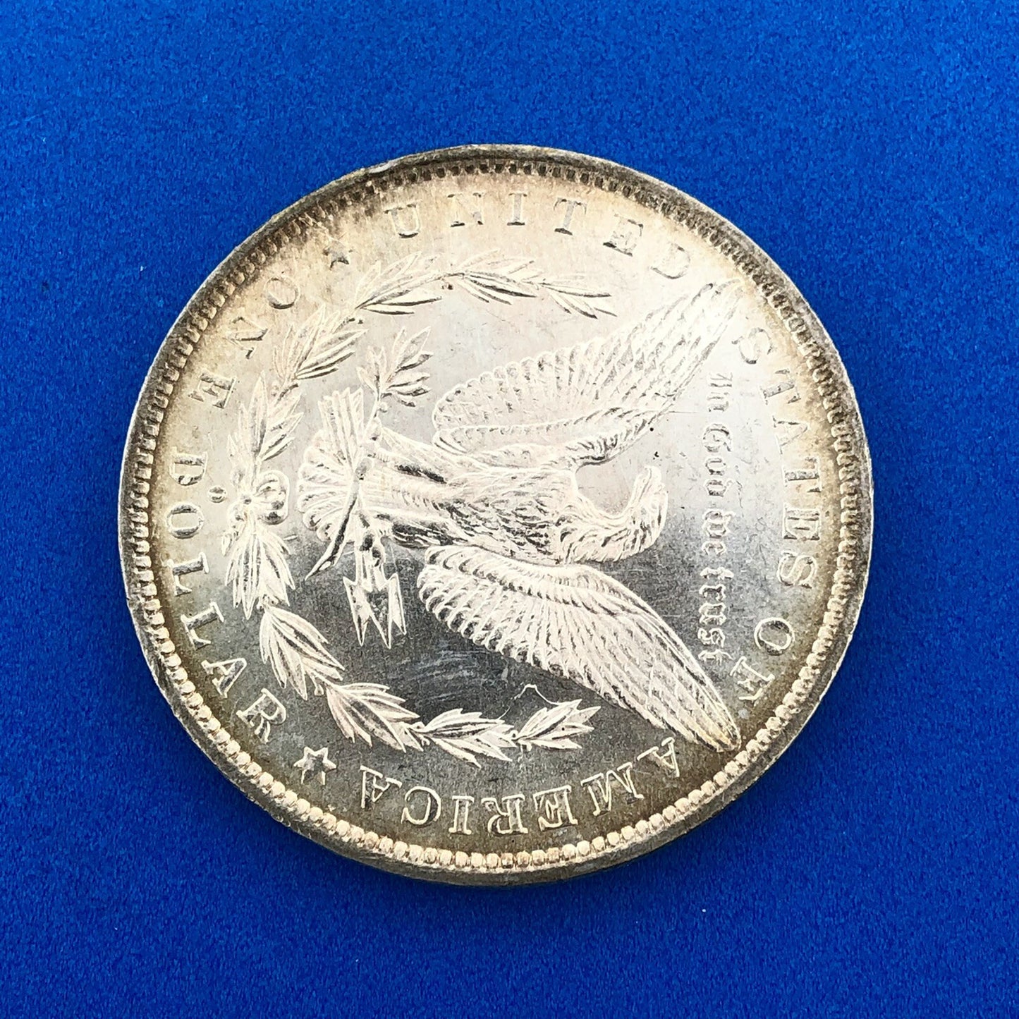 1883 O Morgan Silver Dollar $1 Better Rare Key New Orleans Mint Coin BU Toning