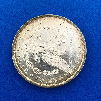 1883 O Morgan Silver Dollar $1 Better Rare Key New Orleans Mint Coin BU Toning