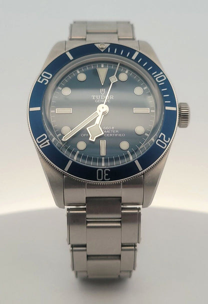 Tudor Geneve Black Bay 58 39mm Blue Dial & Bezel Steel Men's Swiss Watch 79030B
