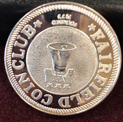 Vallejo Numismatic Society .999 1 Oz Silver Commemorative Round Undated