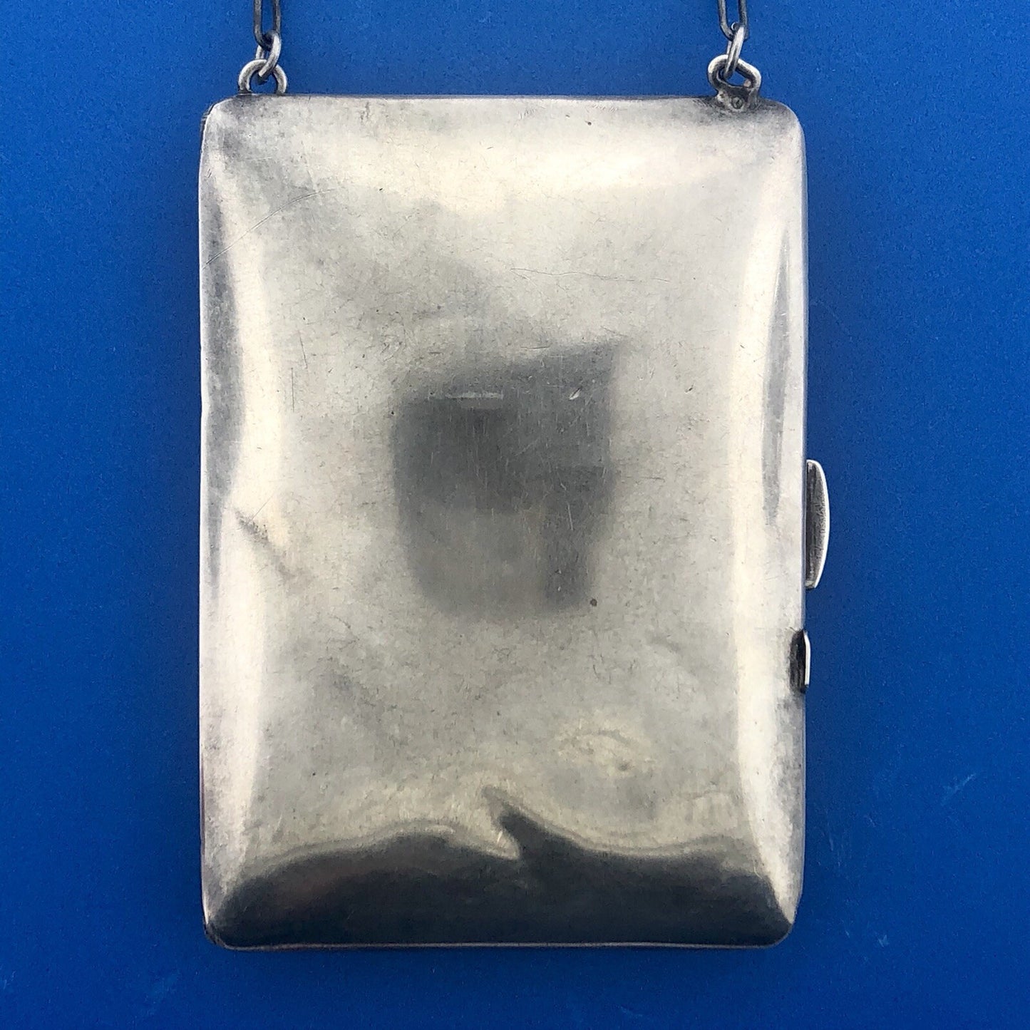 Art Deco Webster Co Sterling Silver Change Cigarette Vanity Purse Monogram CPE