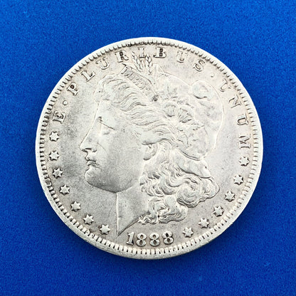 1888 O Morgan Silver Dollar $1 Better Rare Key New Orleans Mint Coin XF