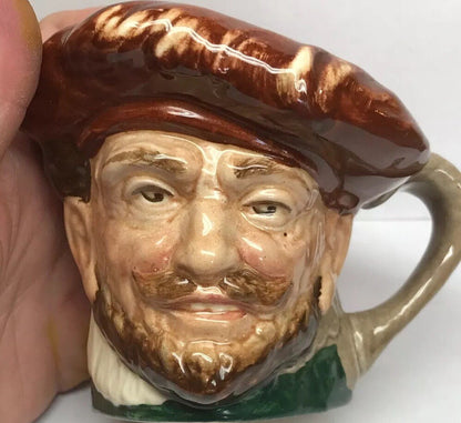 Vintage Royal Doulton Sir Francis Drake Large Character Jug Mug A Mark England